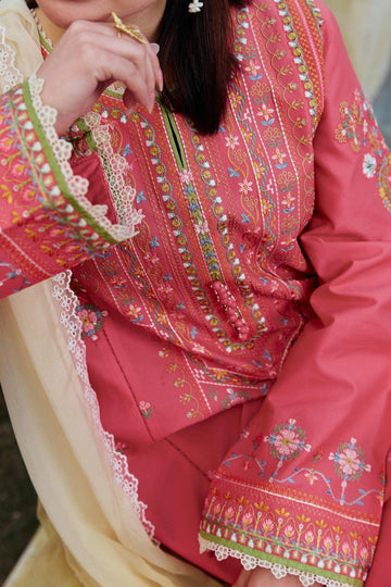 Dhanak Embroidered 3-PC-ALK3027