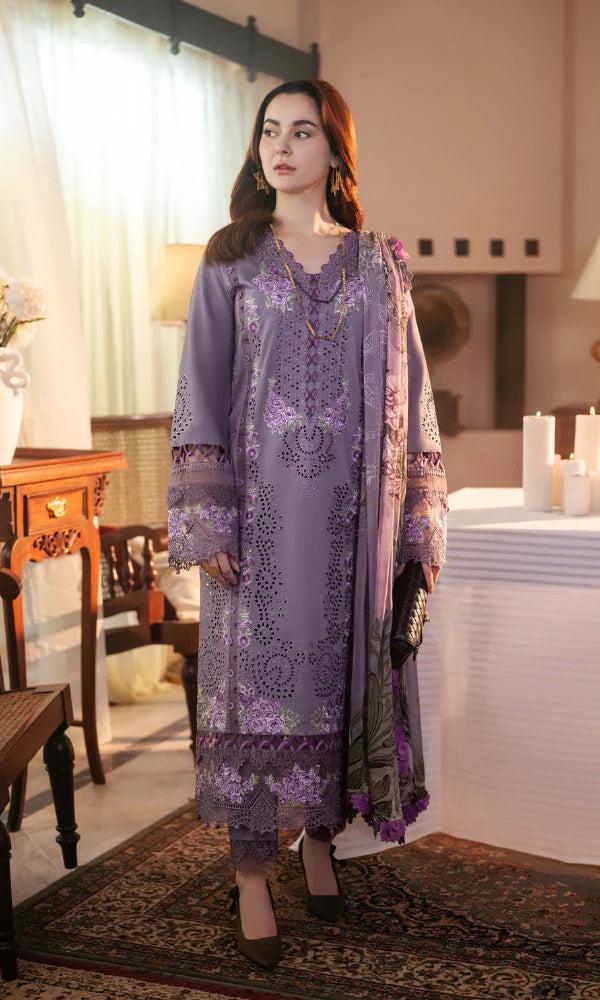 Dhanak Embroidered 3-PC-ALK3026