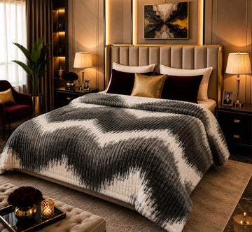 Premium Printed Puffy AC Blanket-JP4021