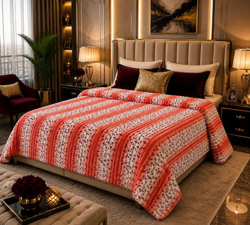 Premium Printed Puffy AC Blanket-JP4022