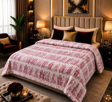 Premium Printed Puffy AC Blanket-JP4029