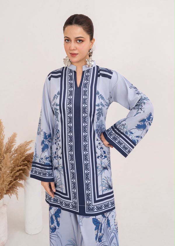 Digital Printed silk 2PC ZQ-6028
