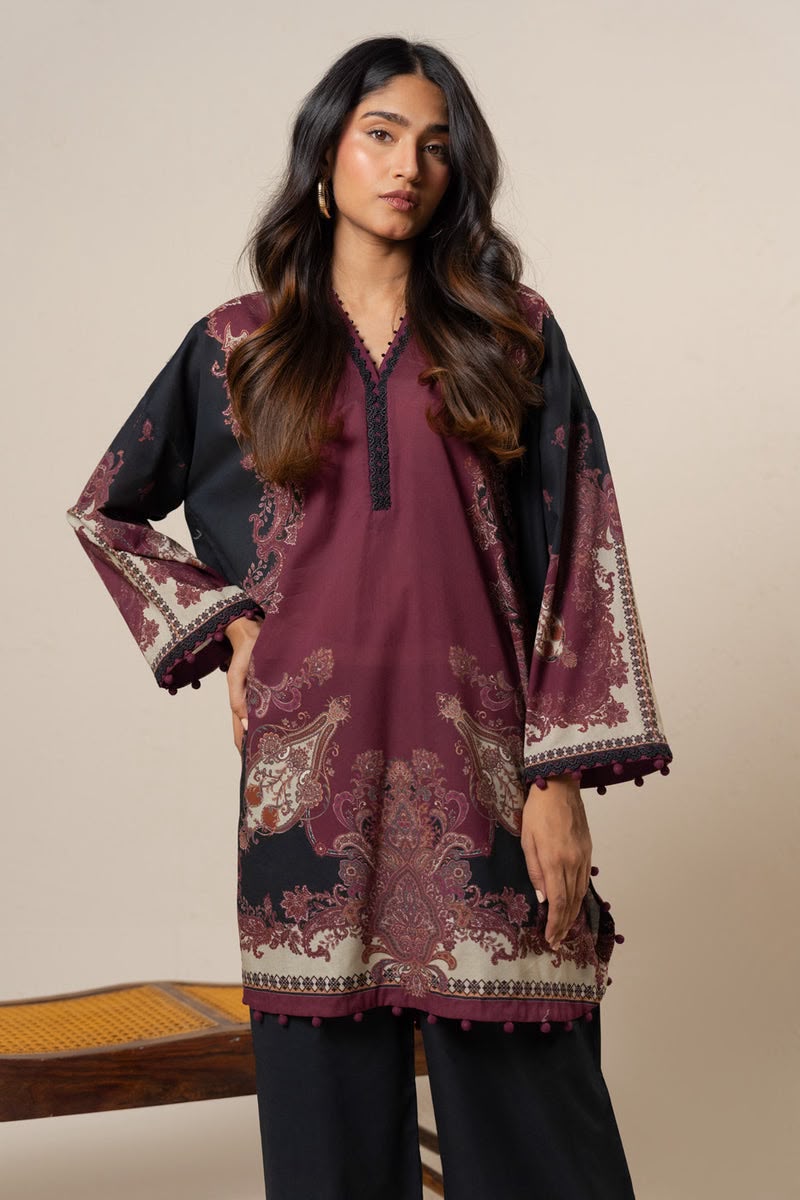 Digital Printed silk 2PC ZQ-6024